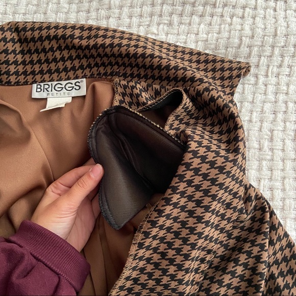 HP⭐️ Vintage Houndstooth Blazer Jacket - Picture 8 of 12